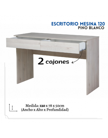 Escritorio Mesina 120cm...