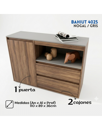 Bahiut 1 Puerta 2 Cajones...