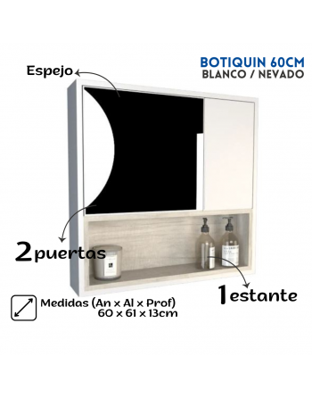 Botiquín con espejo...