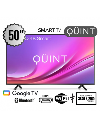 Smart Tv QÜINT UHD 4K 50"...