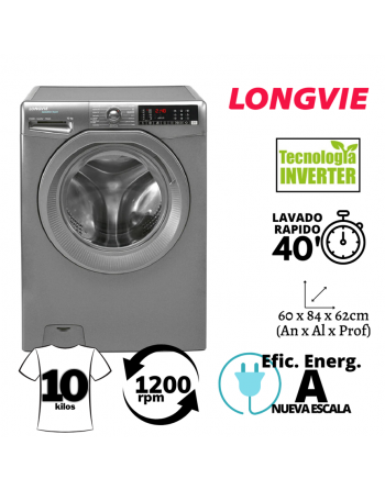 Lavarropas LONGVIE Inverter...