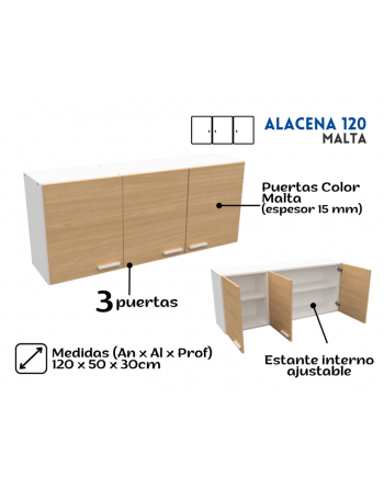 ALACENA 1.20 MTS....