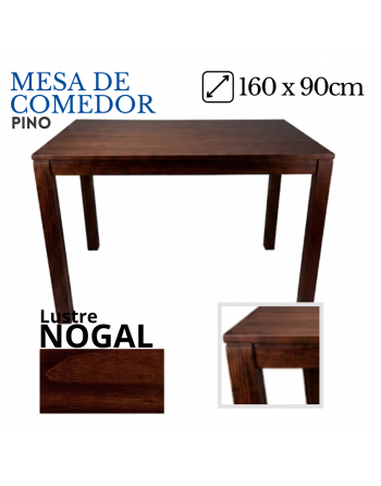 Mesa Comedor Pino 160x90cm...