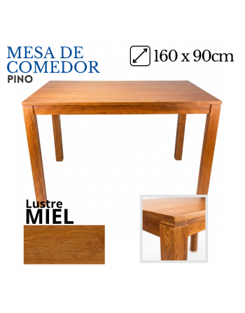 Mesa Comedor Pino 160x90cm...