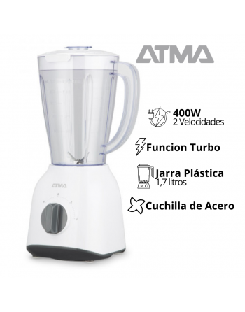 Licuadora de Vaso Atma...