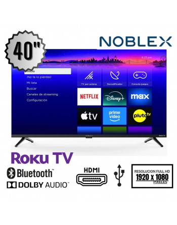 Smart Tv Led 40" NOBLEX...