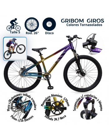Bicicleta Stunt Gribom...