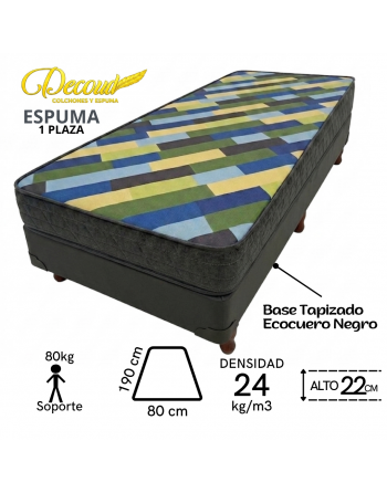 Conjunto Somier Decoud...