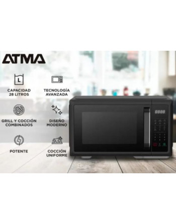 Microondas ATMA 28L Digital...