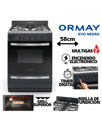 Cocina Ormay EVO Multigas...