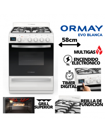 Cocina Ormay EVO Multigas...