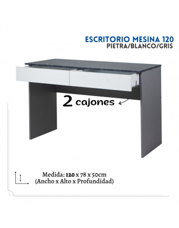 Escritorio Mesina 120cm...
