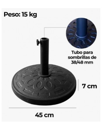 Base para Sombrilla...