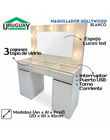Escritorio Hollywood con...