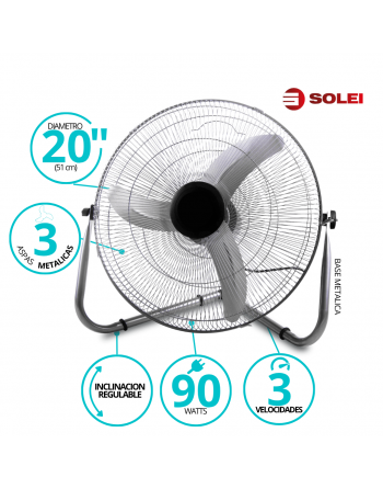 Ventilador Turbo 20"....