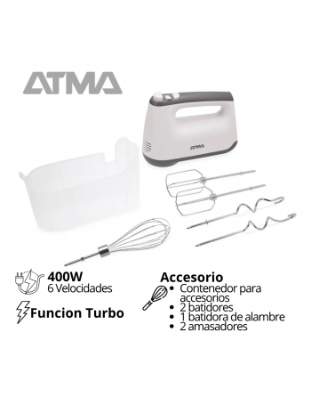 Batidora de Mano Atma BM8739