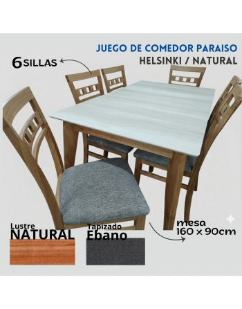 Combo Paraiso Mesa 160x90cm...