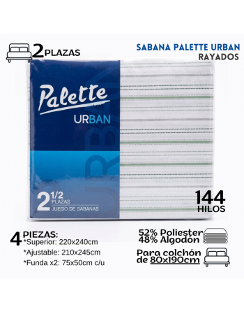 Juego de Sábanas Palette...